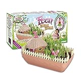 My Fairy Garden E72903DE TOMY 'Feen Küchen Garten', Kreatives Spiel zum Selber Gestalten, Mit Echten Grassamen, Lernspiele für Kinder, Hochwertiges Ideales Weihnachtsgeschenk, ab 4 J