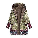 PMDKLSPQ Winterjacke Damen Revers Herbstjacke mit Kapuze übergangsjacke Wasserdicht Atmungsaktiv Windbreakers Tasten Outdoorjacke Nachhaltige Funktionsjacke Softshelljack