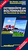 Ostseeküste um Boltenhagen von Travemünde bis Wismar: 1:35000, Wander- und Radwanderkarte, 7. Auflage: Von Travemünde bis Wismar. Die Wander- und ... Tourenbegleiter (Deutsche Ostseeküste)