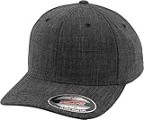 Flexfit Mütze Fine Melange, black, S/M, 6277FM