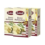 Lukull Sauce Hollandaise 1 L, 3er Pack