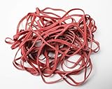 ALCO-Albert 7621 - Gummibänder, 150 x 4 mm, 1 kg Beutel, rot, 1 Stück