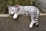 Katze Kantenhocker Dekokatze Keramikk