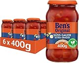 Ben's Original Sauce Süß-Sauer und extra Gemüse, 6 Gläser (6 x 400g)