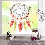 PPOU Elefant Tapisserie Wandbehang Tier Wandteppich Twin Hippie Tapisserie Bohemian Hippie Home Decor Tagesdecke Blatt A9 180x200