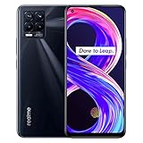 realme 8 Pro Smartphone ohne Vertrag, 108 MP Infinity-Kamera Android Handy, 6,4 Zoll Super AMOLED-Vollbildschirm, 50 W SuperDart Charge, Starker 4500-mAh-Akku, Dual Sim, NFC, 6+128GB, Punk Black