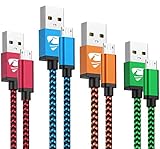 Micro USB Kabel, Yosou [4-Stück, 0.5M+1M+1.5M+2M] Android Handy Ladekabel Nylon Micro USB Schnellladekabel für Samsung Galaxy S7/S6/S5/J7/J5/J3/Note 5, Huawei, Sony, Tablet, Xiaomi, Nexus, PS4