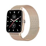 DCU TECNOLOGIC Modern | Smartwatch, Apps und Anrufe, 8 Sport-Modi, IP67, 2 Metallarmbänder, roségoldenes Metall + rosa Silikon 34157060