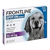 Frontline Spot on Hund L 20-40 kg Pipetten, 3 St. Amp