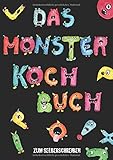 Das MONSTER KOCHBUCH zum Selberschreiben: Rezeptbuch für Kinder. Lieblingsrezepte ins leere Kochbuch selbst schreiben. 120 Rezeptvorlagen mit Register. A4 (KINDER KOCHBUCH zum Selberschreiben)