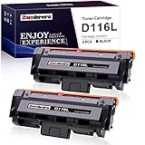 Zambrero D116L Toner Kompatible für Samsung MLT-D116L für Samsung Xpress SL-M2675FN M2675 M2875FD M2835DW M2885FW M2875FW M2825ND M2825DW M2885 M2875 M2625 (2 Schwarz)