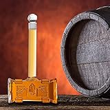 Hammer in Form von Rotweinbar-Zubehör, 400 ml Dekanter und Belüfter für Familien-Kneipe, Champagner, H