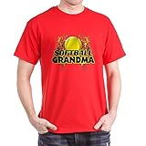 CafePress Softball Grandma (Cross).PNG - 100% Baumwolle T-Shirt Gr. M,