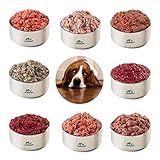 Haustierkost.de - 9 kg gefrorenes Hundefutter (Barf) im Senior Paket, Hundefutter enthält Rindermix, Rinderpansen, Rinderleber, Rindernieren, Rinderblättermagen, Lammmischung UVM