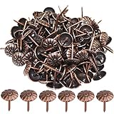 500 Pcs Möbel Nagel Polsterung Tack Nagel Ziernägel Antike Polsternägel Verdickt Hochwertiges Metall Nägel für Sofa Sessel Bett Holz Polstermöbel Dekor Türnagel DIY Geschenk Machen Zubehör 11 x 17