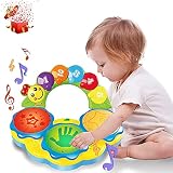 Baby Spielzeug ab 6 9 12 18 Monate Kleinkinder Babyspielzeug 6 bis 12 Monate mit Musik/Licht/lustige Töne kinderspielzeug Geburtstag Weihnachten Geschenk Spielzeug ab 1 2 3 Jahr Jungen M