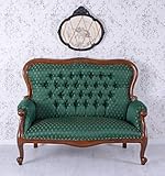 Chippendale Sofa Salonsofa Mahagoni Couch Antik Sitzbank Polstersofa Vintage mar108 Palazzo Exk