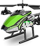 SYMA Hubschrauber ferngesteuert RC Helikopter Helicopter Flugzeug Fernbedienung 4 Knäle 2.4 GHz LED Gyro Schwebefunktion Expertenmodus Indoor Geschenk Kinder ab 8 J