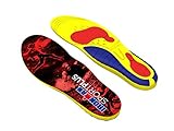 Spenco Herren Ironman All Sport Einlegesohlen , Mehrfarbig (Gelb - Rot - Blau), 37-41