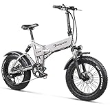 WFIZNB E Bike Elektro-Bike 500W elektrische fett Bike Strand Bike Cruiser Elektro Fahrrad 48v 12,8 ah Lithium-Batterie elektrische Mountainbik