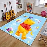 Teppich Wohnzimmer Kinderzimmer Balkon Fußmatten Haushalt Cartoon Animation Winnie The Pooh Muster Schlafzimmer Garderobe Fuß