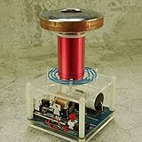 HandsMagic Micro Tesla Spule Tesla Coil SGTC Funkenstrecke Tesla Spule DIY Kits Wissenschaft Physik Spielzeug