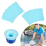Pool Skimmer Socken 10 Stück, Nylon Stoff Socken Netz Filter von Schwimmbad, Wiederverwendbar Skimmerkorb Poolsocken ​für Skimmernetz Skimmer Korb Skimmerbeutel, Screen Liner für Schwimmbad Korb