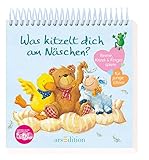 Was kitzelt dich am Näschen?: Reime, Kitzel- & Fingerspiele für junge Eltern | Aufsteller mit Reimen, Kitzel- & Fingerspielen für junge Eltern, Geschenk zur Geb