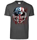 Customized by S.O.S Herren T-Shirt American Football (L, Koks)