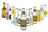 Ultimate Tonic Water Paket - 13x Tonic Power - Thomas Henry, Dr. Polidori, Fever-Tree, Goldberg, 28Drinks, Aqua Monaco + Cocktail Book