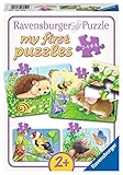 Ravensburger Kinderpuzzle - 06952 Süße Gartenbewohner - my first puzzle mit 2,4,6,8 Teilen - Puzzle für Kinder ab 2 J