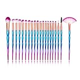 20pcs Pinselset Make up Pinsel Set,Einhorn Pinsel,Foundation Make up Pinsel Set,Professionelle Makeup Bürsten,Kosmetikpinsel,Auge Gesicht Pinsel Set,ugenbrauenpinsel,Lidschatten B