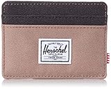 Herschel Herren Charlie RFID Kartenetui, Kiefernrinde, Schwarz, Einheitsgröß