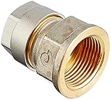 WIROFLEX , Klemmring-Verschraubung inklusive Adapter , Komplettlösung , Schraubsystem , 16 mm x 3/4 IG , Für Mehrschichtverb
