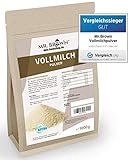 1kg Vollmilchpulver, zum Backen, sprühgetrocknet, Milchpulver als Alternative zur frischen Milch - Vergleichssieg