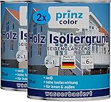 prinzcolor Premium Holz-Isoliergrund Isolierfarbe Isoliergrund Weiß 1,5