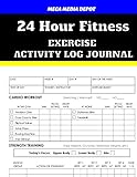 24 Hour Fitness Exercise Activity Log J
