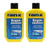 2x Rain-X Regenabweiser 200 ml Scheibenwischer Auto Scheibenreinig