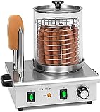422W Kommerzielle Elektrische Hot Dog Maker Wurstwärmer Edelstahl Bockwurstwärmer Heizung Gerät mit 2 Heizspieß