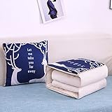 Multifunktionales Steppkissen Home Sofa Hotel Schlafzimmer Auto Dual-Use Nickerchen Decke Kissen Quil Das Kissen Ist Ungefaltet 100 X 150 cm Groß Und Hat Einen Zwei-Wege-Doppelreiß