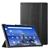 Fintie Hülle für Lenovo Tab M10 FHD Plus 10.3 Zoll TB-X606, Ultradünne Flip Case Cover mit Auto Schlaf/Wach und Ständer Funktion für Lenovo M10 Full HD Plus 26,2 cm (2nd Gen), Schw