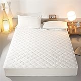 Bolo Design Luxus Matratzenschoner | wie Spannbettlaken | Unterbett | Topper | Matratzen-Auflage auch für Boxspring und Wasserbetten geeignet, extra Soft und w