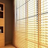 Jalousien Jalousie ohne Bohren Extra Breite Fensterjalousien 24 Zoll / 32 Zoll / 36 Zoll / 46 Zoll / 55 Zoll Breit, Antike Verdunkelungs-wasserdichte Fensterrollos, für Küche Badezimmer S