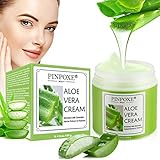 Aloe Vera Cream, Aloe Gesichtscreme, Aloe Vera Gel, Aloe Vera Körpercreme, Natural Aloe Moisturizing Cream, Regenerating Feuchtigkeitscreme Ölige/Trockene/Empfindliche Hautcreme H