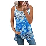 Blusen Rot Kontra K Tshirt Damen Tank Tops Und Kurze Hosen Damen Shirt Damen Kurzarm Grün Damen Poloshirt Tuniken Elegant Basic (Light Blau 1,M)