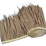 JCPSH Palmwedel Schindel Palmgras-Rolle Künstliche Strohläuferrolle,Keine Fäulnis Und Keine Wartung,for Tiki Bar Garten Poolbar Hawaii Strandschir(Size:19.6''H*39.3''L,Color:Palme)