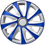 Radzierblenden blau 13Zoll Drift Extra NRM, 4er Set Radkappen 13″ blau Radb