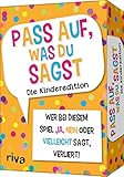 Pass auf, was du sagst: Wer bei diesem Spiel »Ja«, »Nein« oder »Vielleicht« sagt, verliert! – D