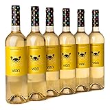 Ven to Spain Verdejo 750ml - Weißwein | Perfekte Kombination für Speisen | Süß und fruchtig | 100% Spanisch | Gourmet-Qualität | 6 F