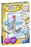 Ravensburger Malen nach Zahlen 28465- Delfin - Für Kinder ab 7 J